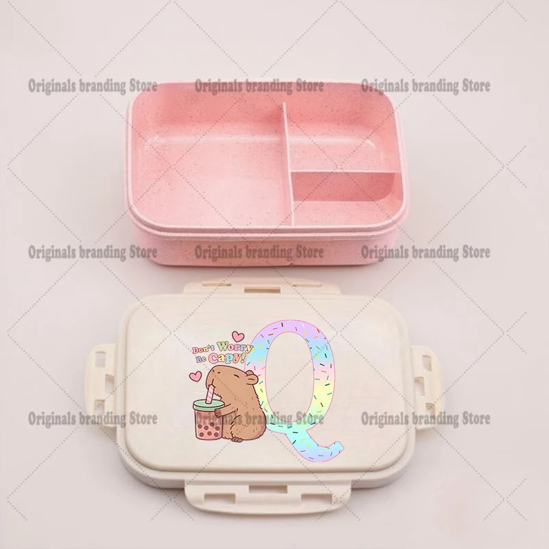Capybara Bento Lunch Box Food Storage Containers