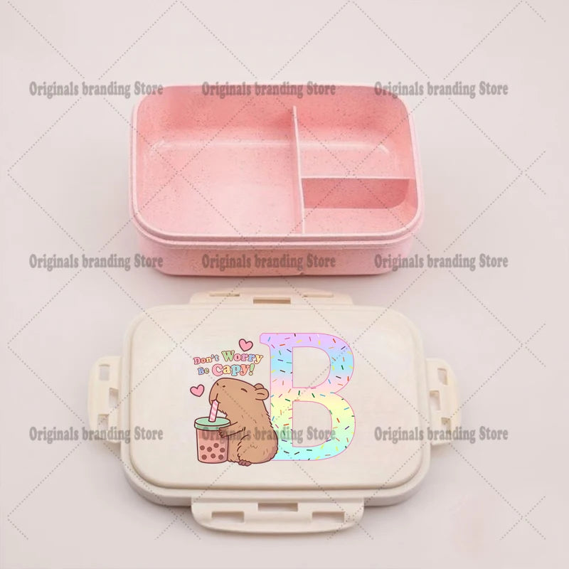 Capybara Bento Lunch Box Food Storage Containers