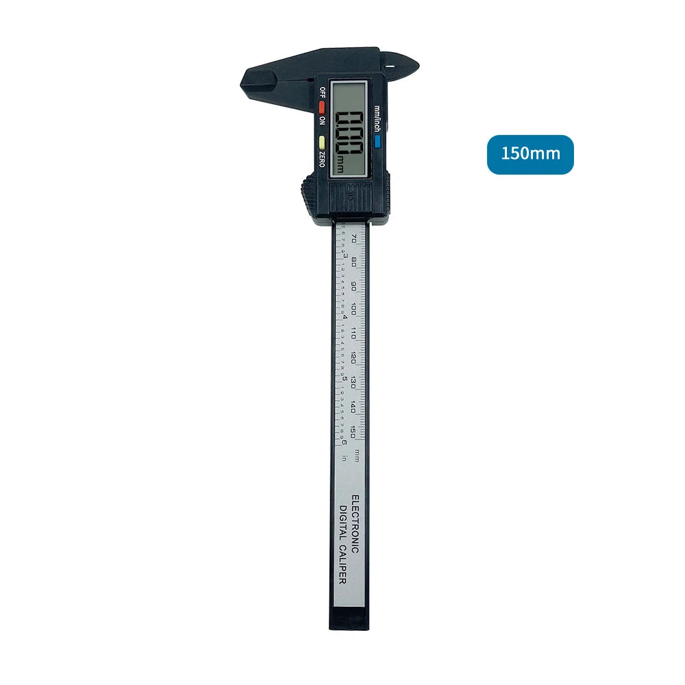 Electronic Digital Caliper Carbon Fiber Dial Vernier Caliper Gauge Micrometer Measuring Tool