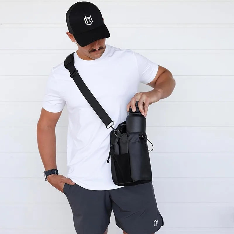 Magnetic Gym Bag Large Capacity Magnetic Carrier Bag with Phone Pocket Portable Gym