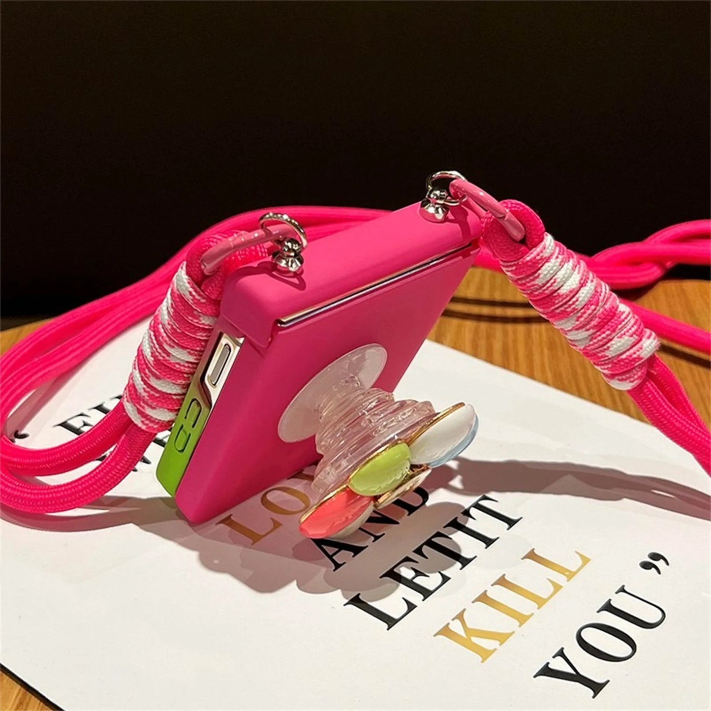 Lanyard Crossbody Strap Case for Samsung Galaxy Z Flip