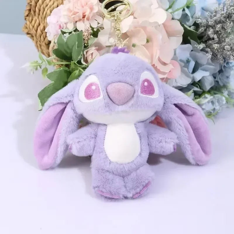Stitch Plush Keychain Soft Toy Cute Stuffed Animal Pendant Gift