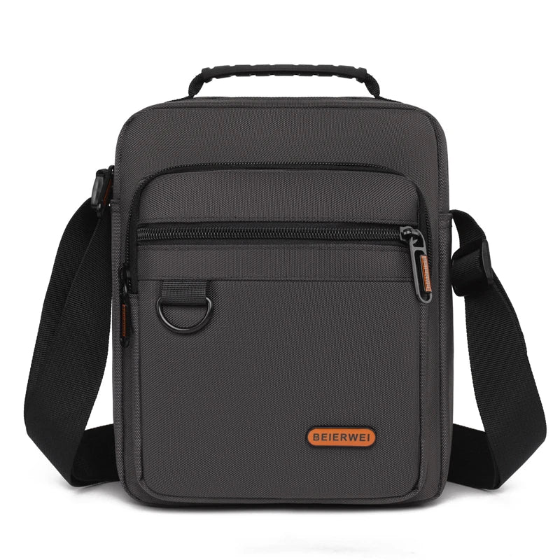 Men's Shoulder Bag Business Leisure Portable Handbag Multilayer Waterproof