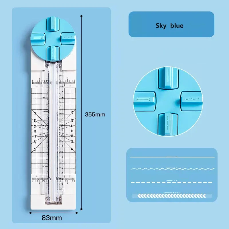 Craft Paper Cutter Multi-Function Scrapbooking Tool for Cutting Paper Photos