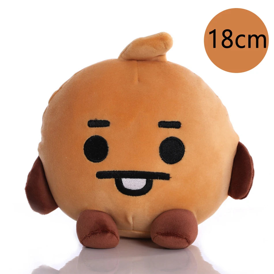 BTed 21Plush Toys Kawaii Mini Keychain Anime Pendant Ornament Bt