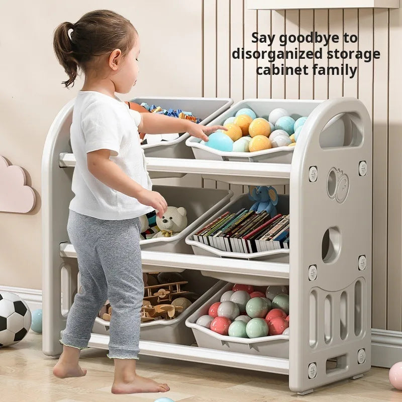 Baby Toy Storage Cabinet Classification Organization Storage Box