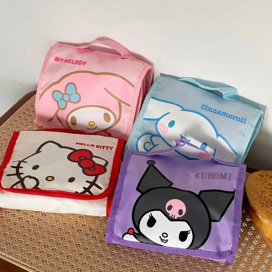 Kawaii Sanrio Bag Makeup Bag Cute Travel Portable Cosmetics Brush