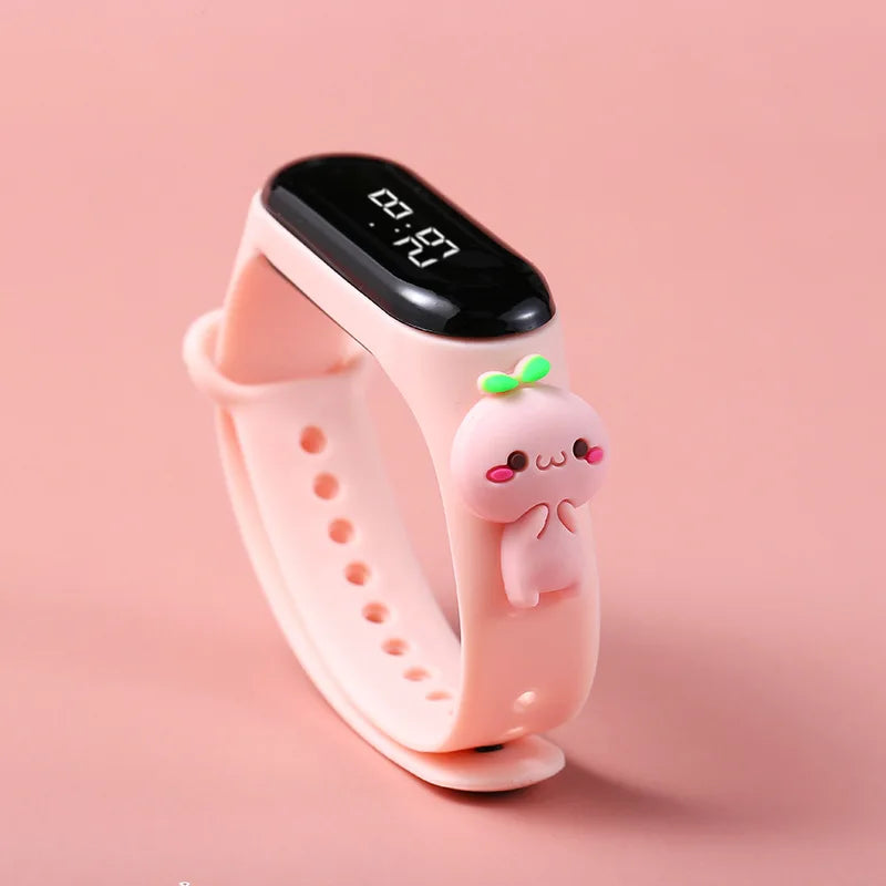 Mickey Children Watches Sports Touch LED