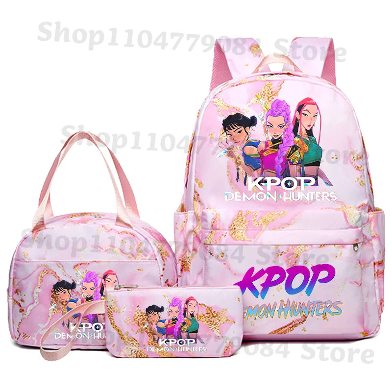 K-pop Demon Hunters Schoolbag set