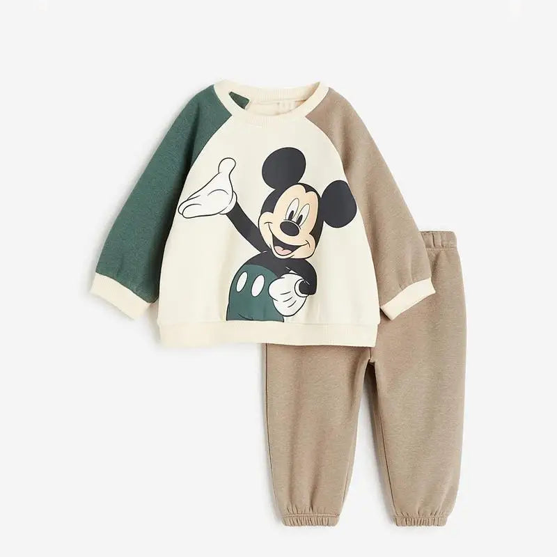 Autumn Mickey Hoodies +Pants