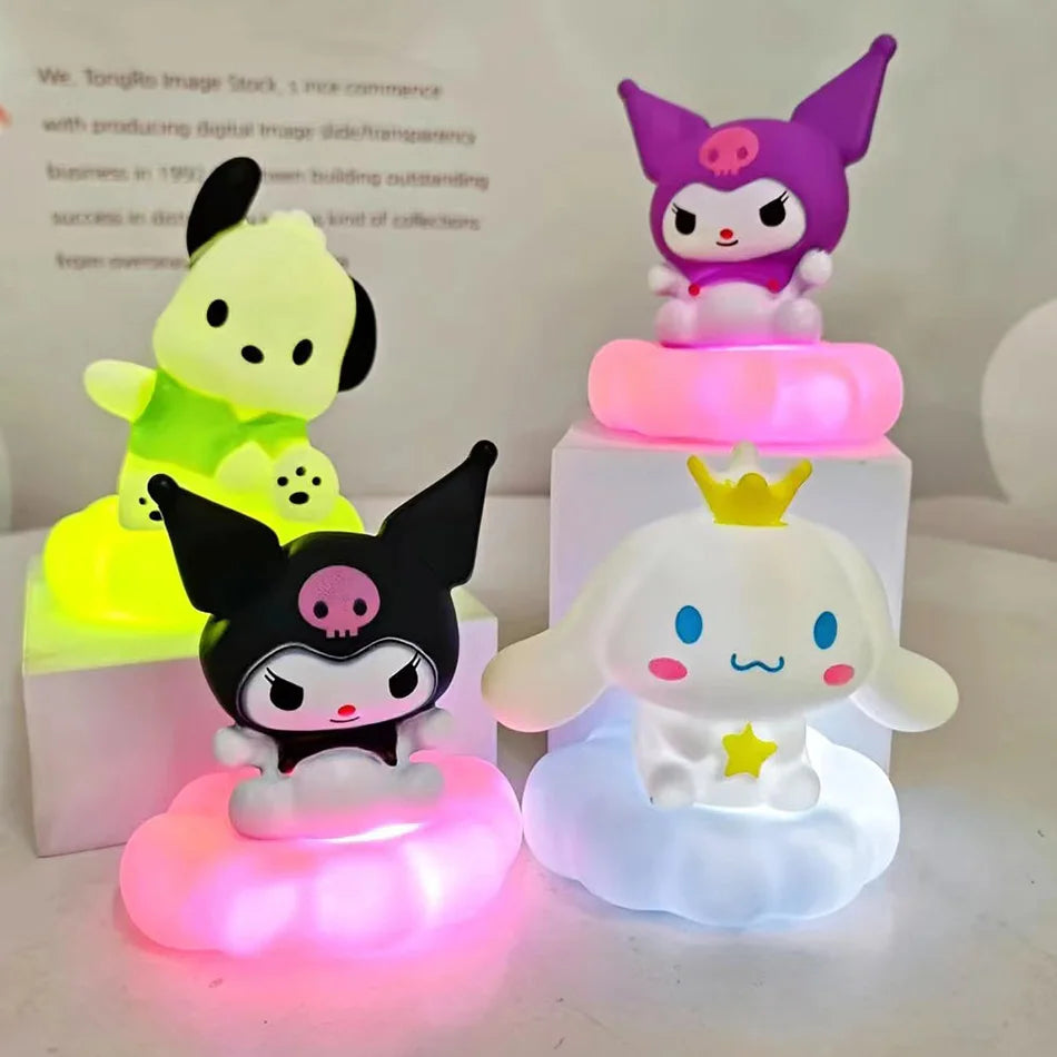 New Kawaii Sanrio's Night Light Enamel Cloud