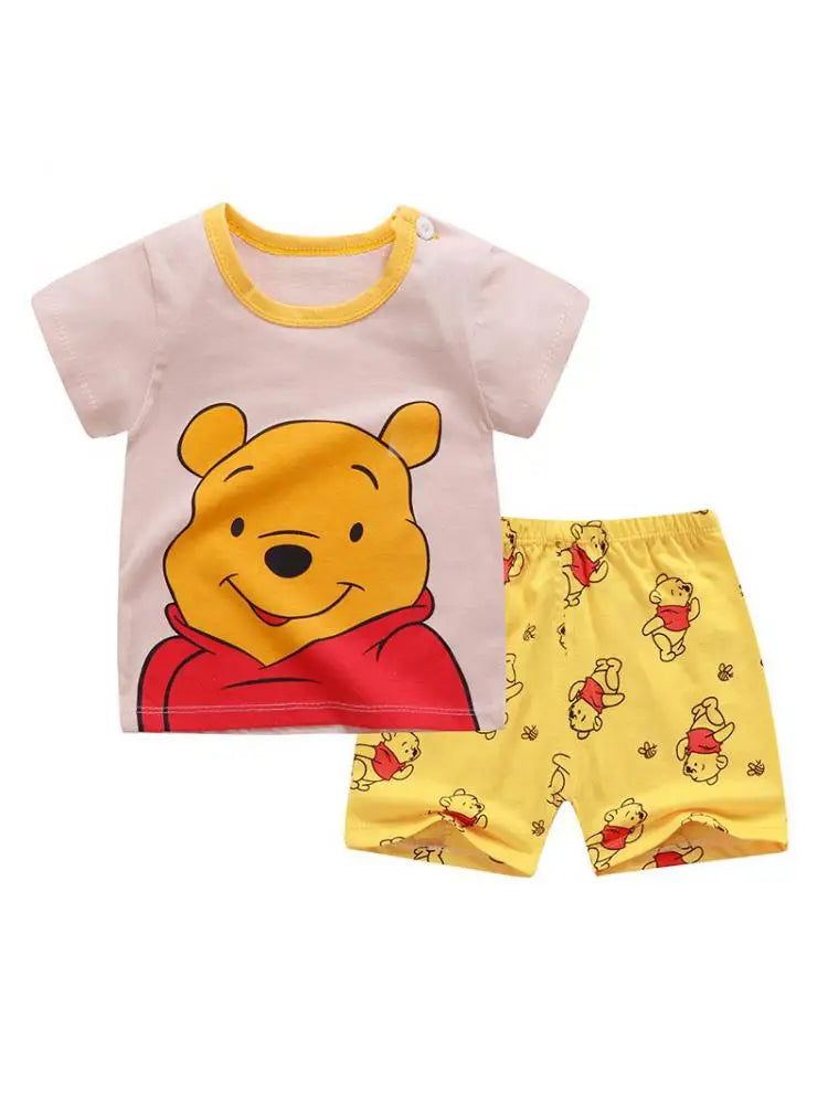 Tracksuit Summer Clothing Cartoon Baby Boys