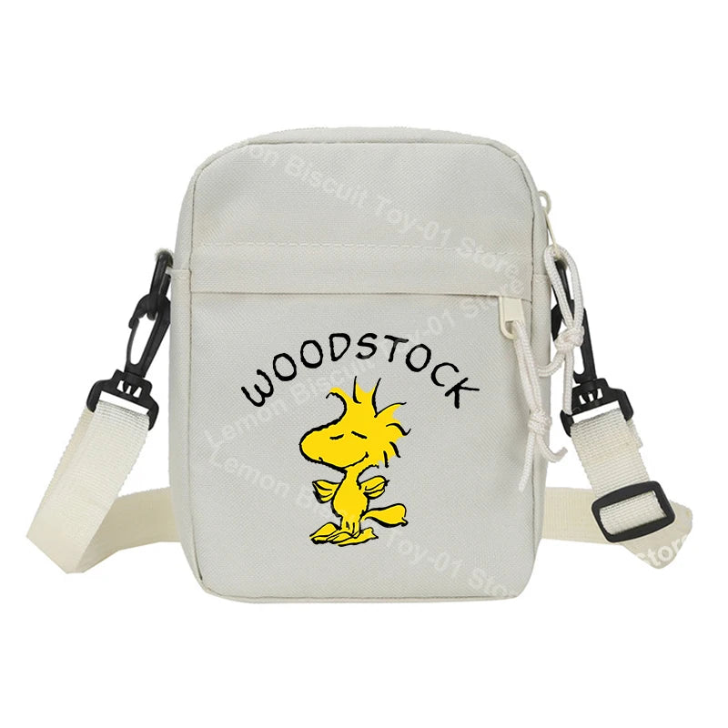 Snoopy Shoulder Crossbody Bag Casual Small Zipper Messenger Sling Bags