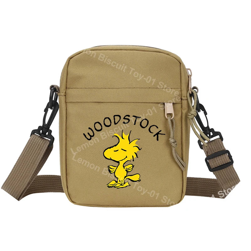 Snoopy Shoulder Crossbody Bag Casual Small Zipper Messenger Sling Bags