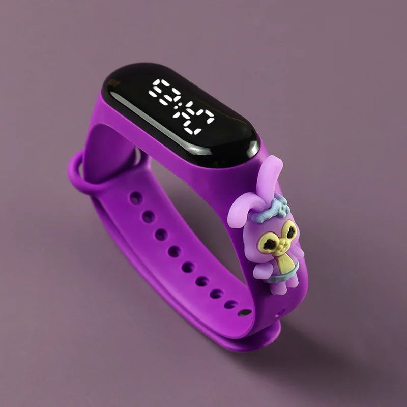 Mickey Children Watches Sports Touch LED