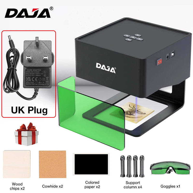 DJ6 Mini Portable Laser Engraver Diy Bluetooth Machine CNC Machine
