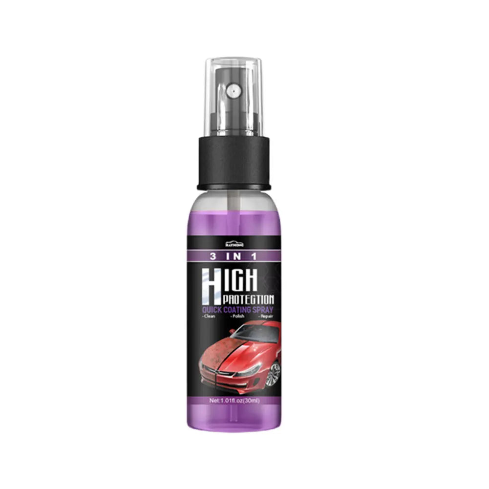 3in1 Quick Coat Polish Sealer Spray Auto Nano Ceramic Coating Agent Car