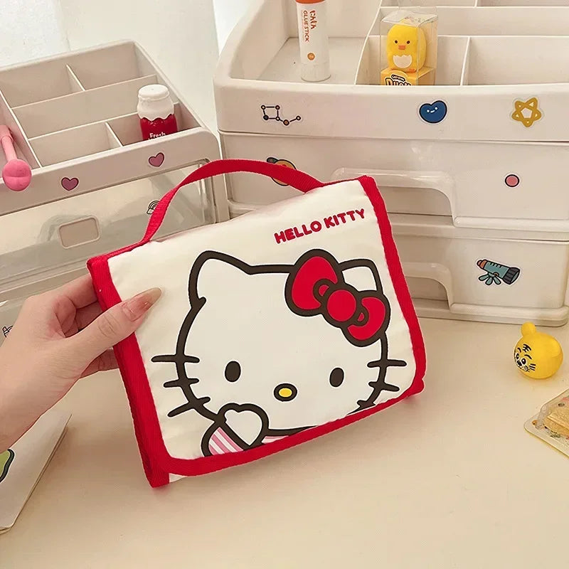 Kawaii Sanrio Bag Makeup Bag Cute Travel Portable Cosmetics Brush