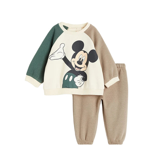 Autumn Mickey Hoodies +Pants