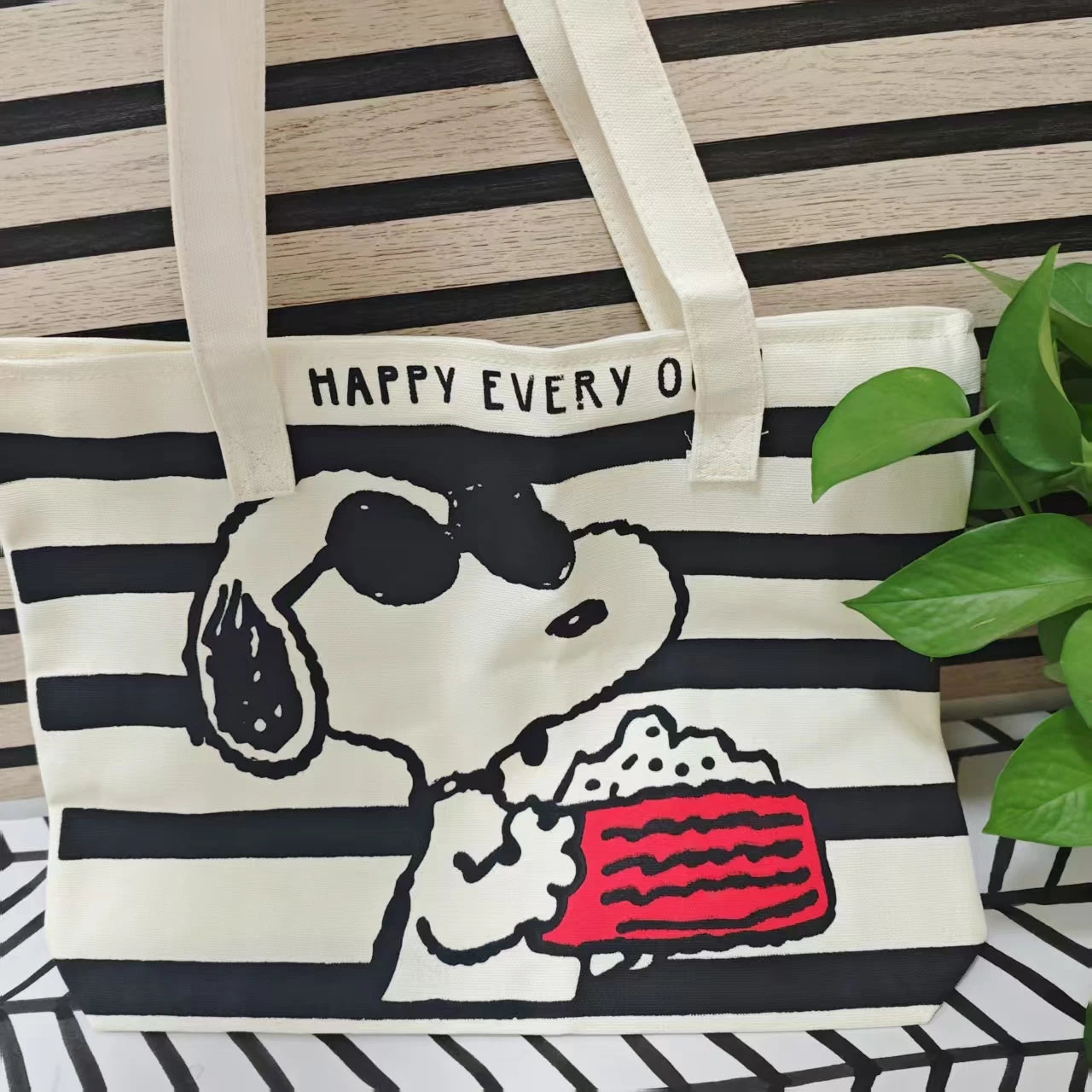 Snoopy Cute Print Tote bag