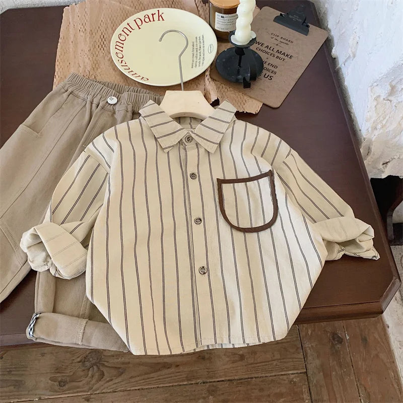 Boys Baby's Kids Blouse Coat Jacket Outwear Cotton