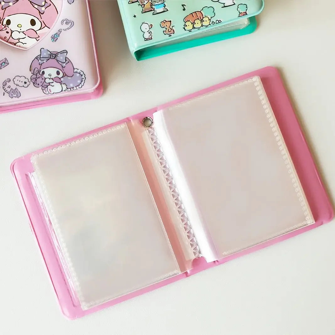 Photo Album Anime 3-Inch Mini Idol Card Collection Card Book