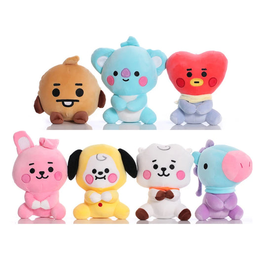 BTed 21Plush Toys Kawaii Mini Keychain Anime Pendant Ornament Bt