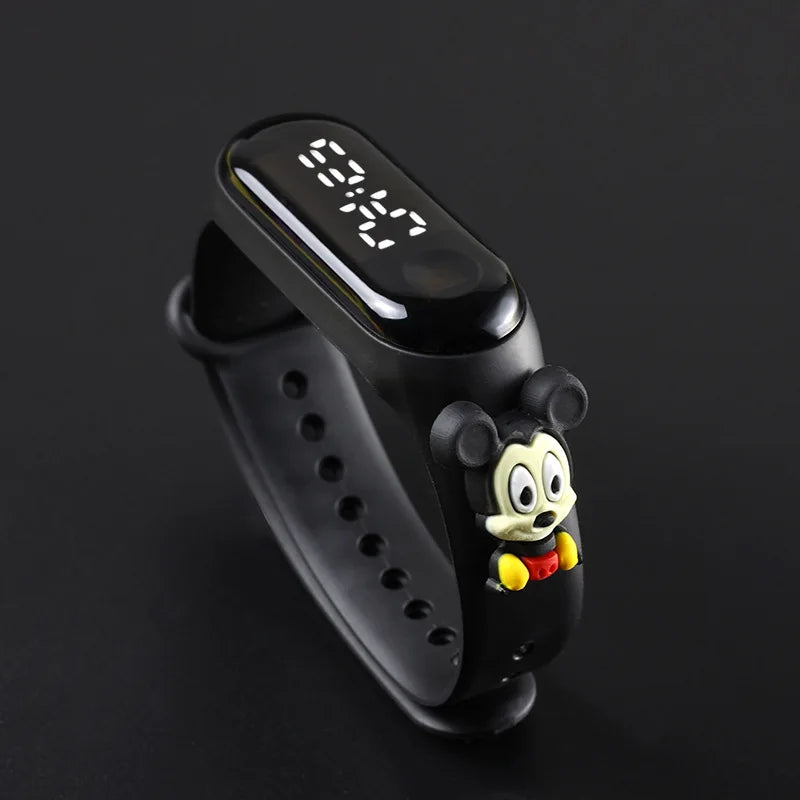 Mickey Children Watches Sports Touch LED
