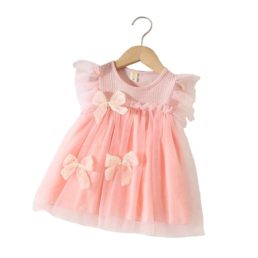 Summer Sweet Princess Dress Small Flying Sleeves