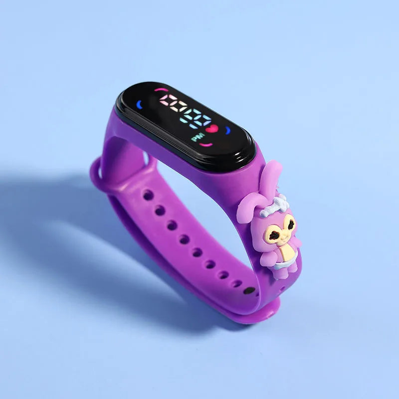 Mickey Children Watches Sports Touch LED