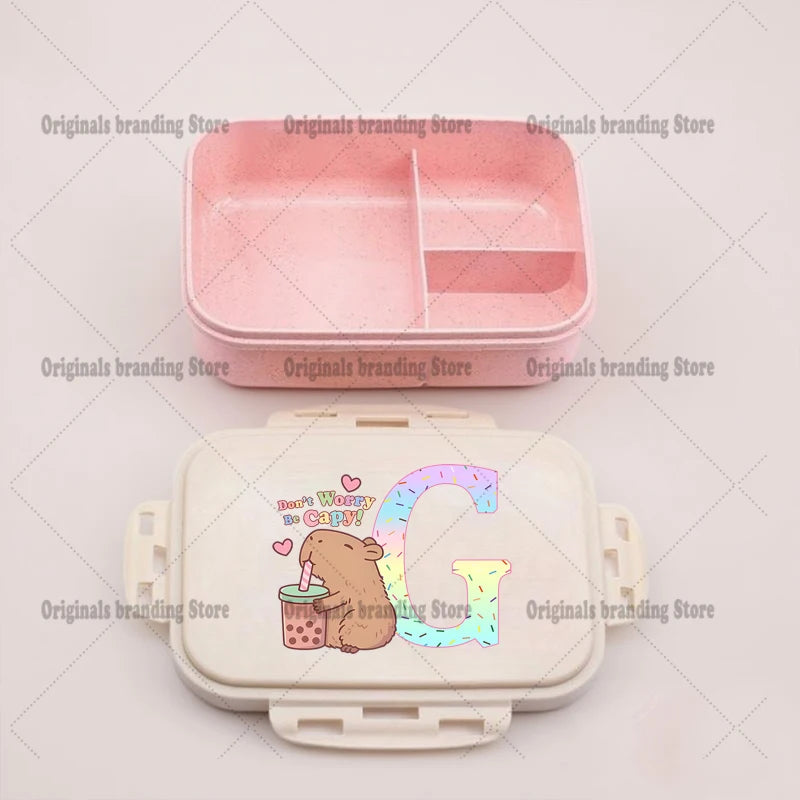 Capybara Bento Lunch Box Food Storage Containers