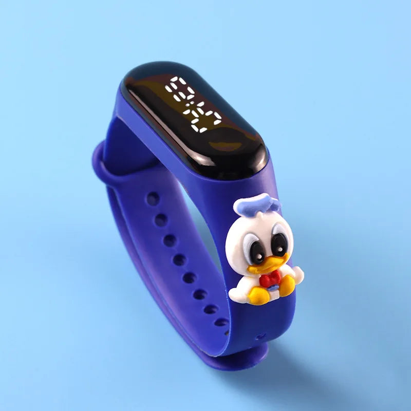 Mickey Children Watches Sports Touch LED