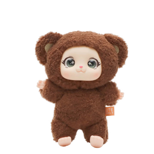 Cute and Fragrant Animals Vinyl Face Plush Kids Hang Bag