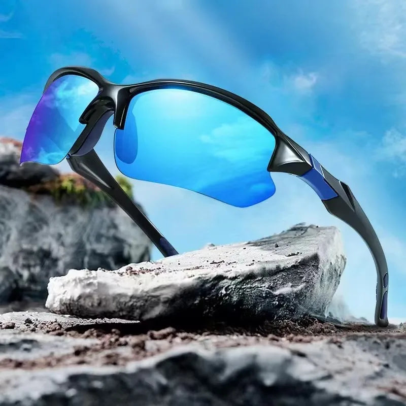 Photochromic Polarized Bicycle Sunglasses Sport Color-changing