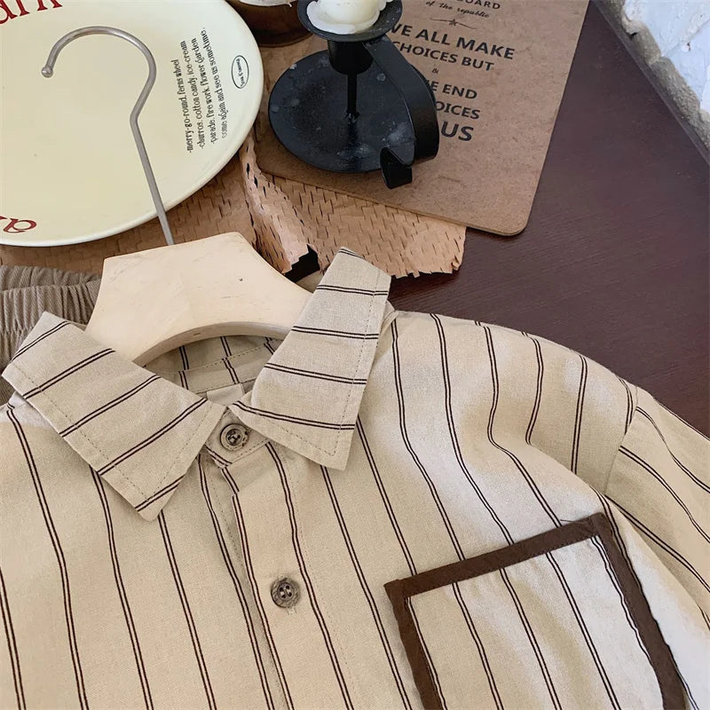 Boys Baby's Kids Blouse Coat Jacket Outwear Cotton