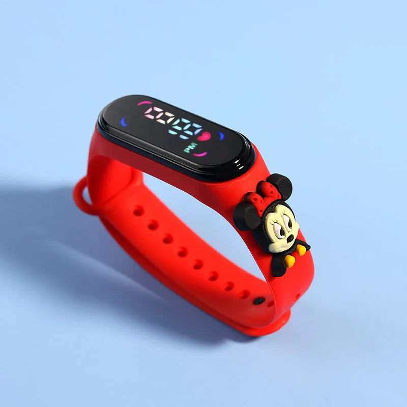 Mickey Children Watches Sports Touch LED