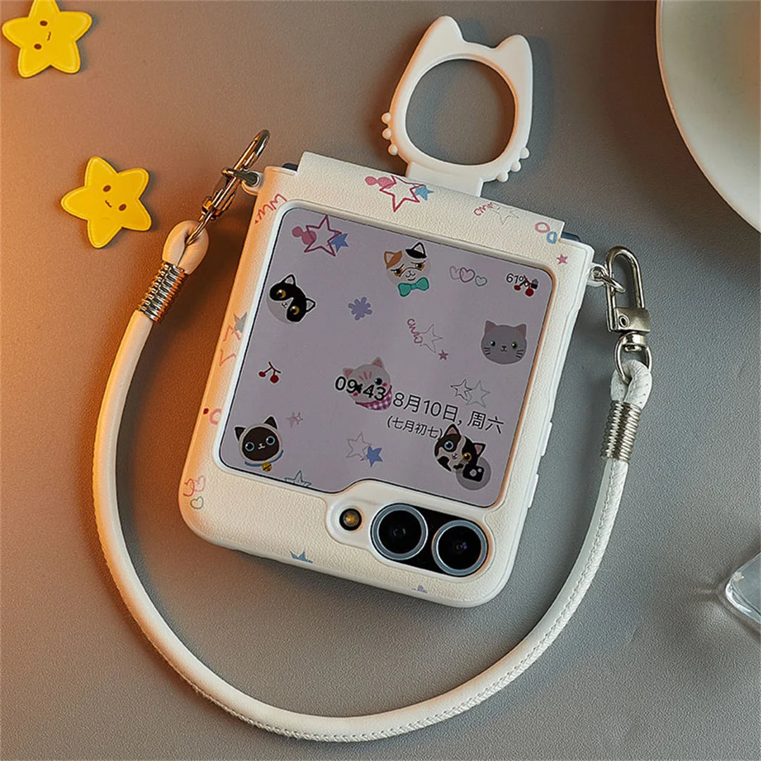 Ring Central Phone Case for Samsung Galaxy Z Flip
