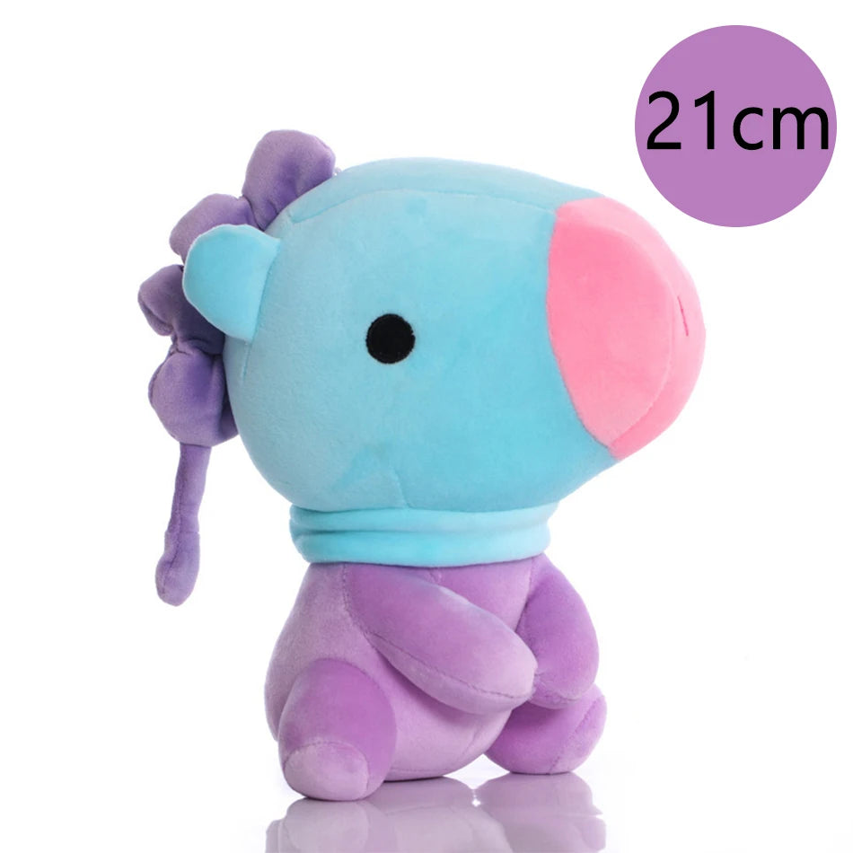 BTed 21Plush Toys Kawaii Mini Keychain Anime Pendant Ornament Bt