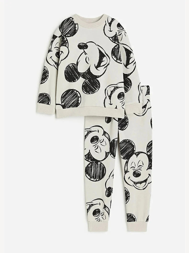 Autumn Mickey Hoodies +Pants