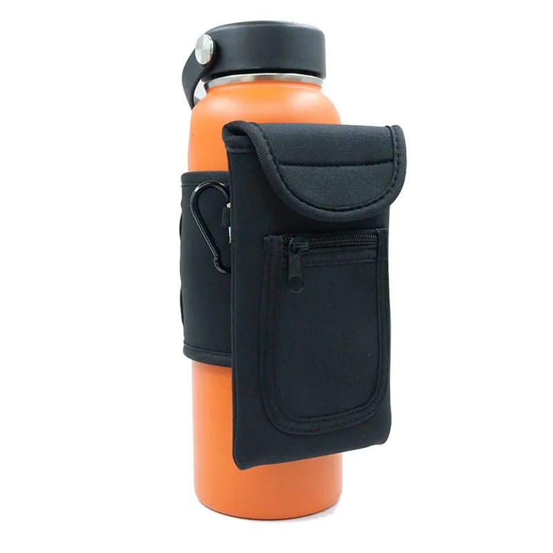 Magnetic Gym Handbag, Portable Key and Phone Holder with Cup Sleeve