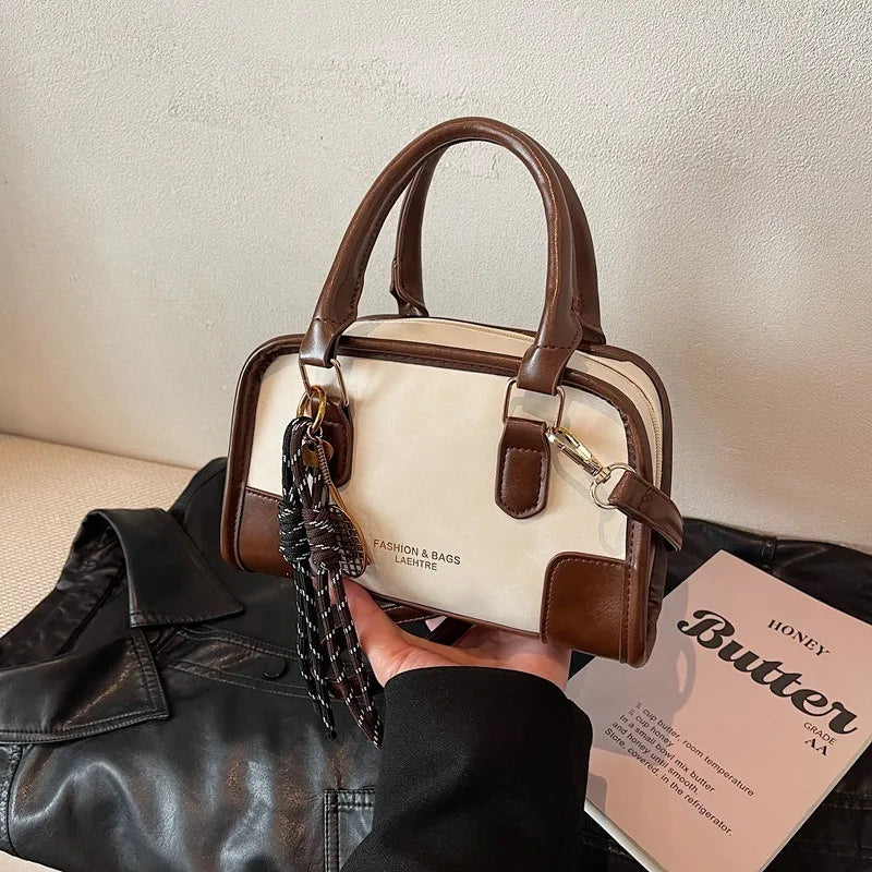 Small Bag Women with New Retro Fashion Single Shoulder Crossbody Bag Pillow Handbag