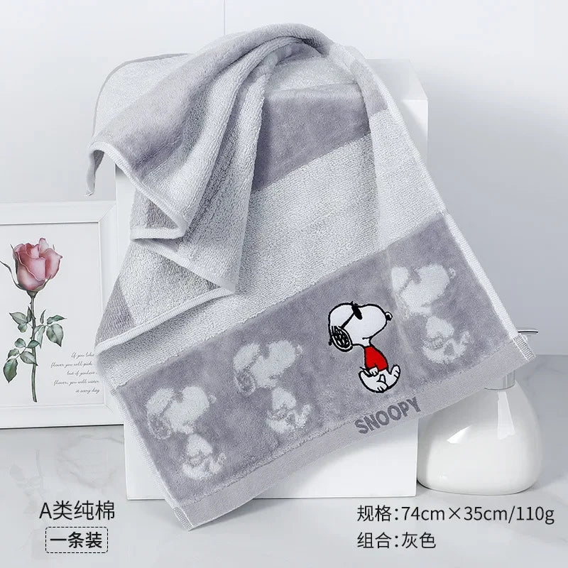 Snoopy Face Towel Absorbent
