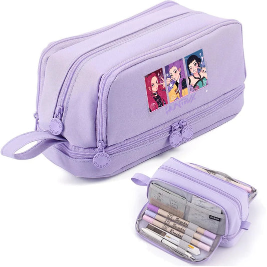 K-pop Demon Hunters High-capacity Pencil Bag