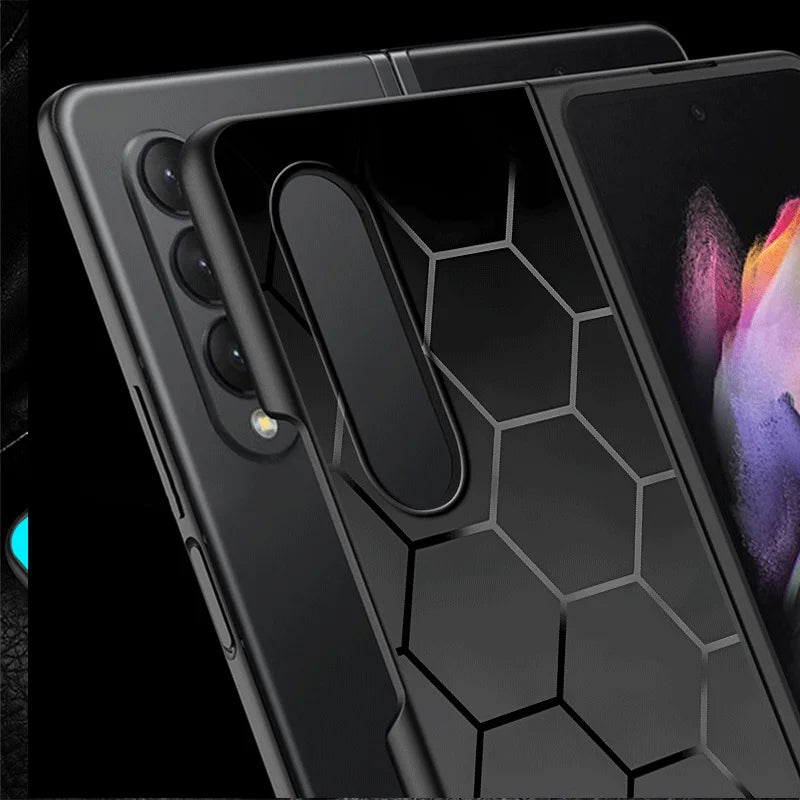Fashion Honeycomb Design Case for Samsung Galaxy Z Fold