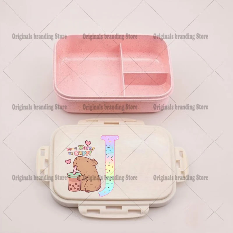Capybara Bento Lunch Box Food Storage Containers