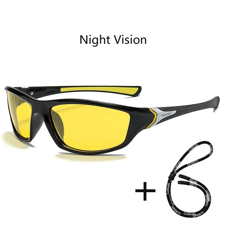 Glasses Chain Polarized Sports Sunglasses Vintage Sport SunGlasses UV400