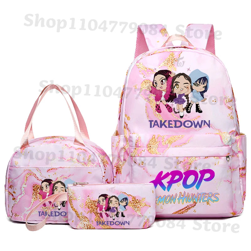 K-pop Demon Hunters Schoolbag set