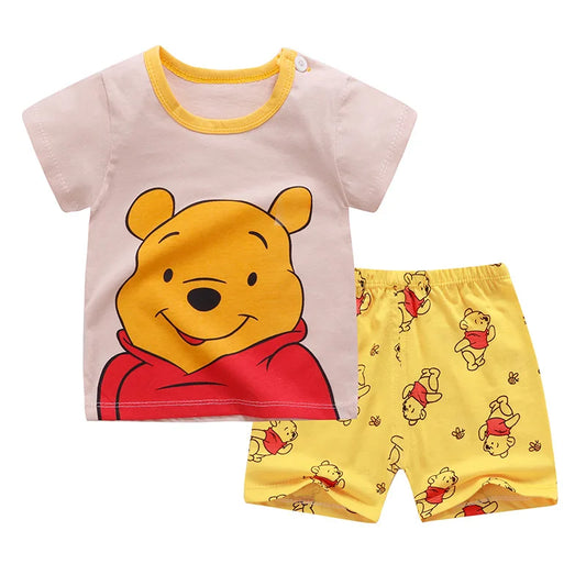 Tracksuit Summer Clothing Cartoon Baby Boys