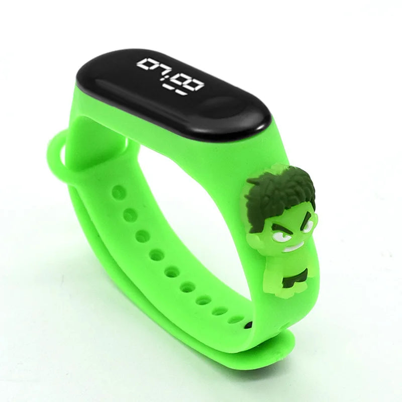 Mickey Children Watches Sports Touch LED