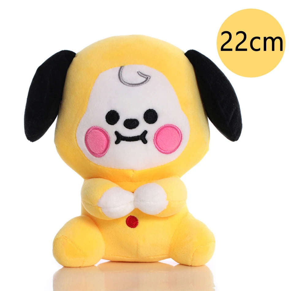BTed 21Plush Toys Kawaii Mini Keychain Anime Pendant Ornament Bt